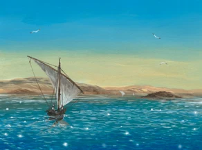遠い海岸