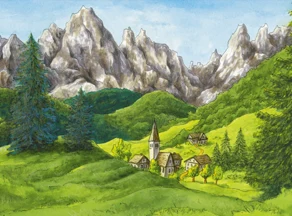 山村