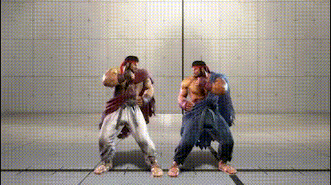 上段二連撃