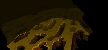 人型の穴