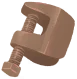 頑丈なクランプ